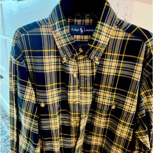 Plaid Ralph Lauren Polo casual shirt